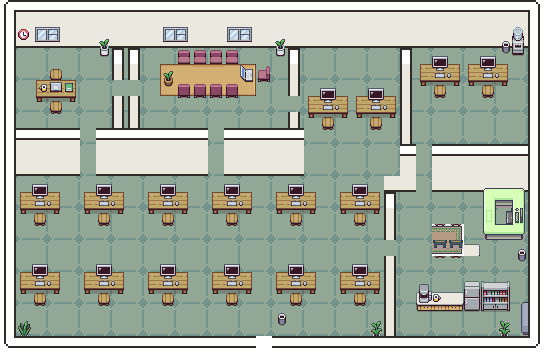 office floor